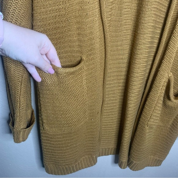 Pink Rose Sweater Cardigan Knit Size Large - Picture 2 of 6